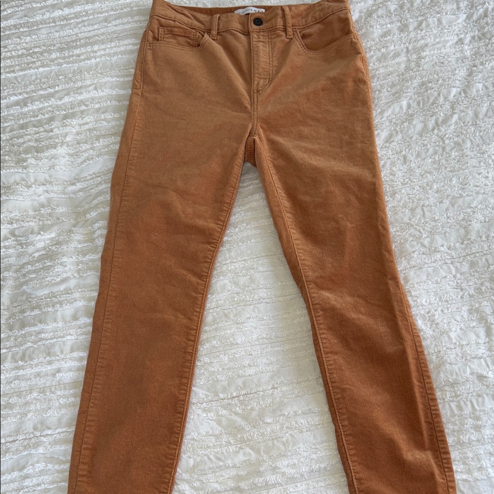 LOFT Tan Skinny Pants